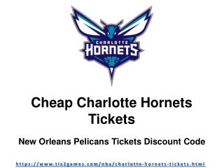 Charlotte Hornets Tickets Discount Code