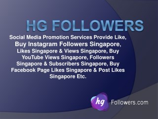 Buy Instagram Followers Singapore