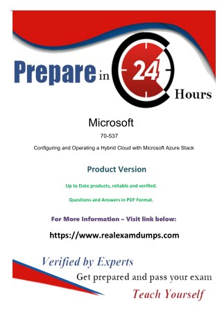 70-537 Exam Dumps - Latest [2018] Microsoft 70-537 Braindumps Question