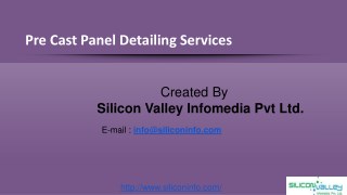 Pre-cast Panel Detailing Services - Silicon Info