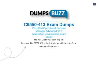C9550-413 VCE Dumps - Helps You to Pass IBM C9550-413 Exam