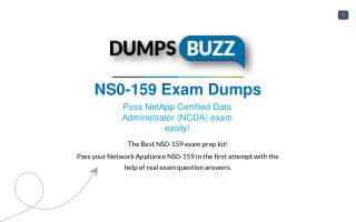 NS0-159 test new questions - Get Verified NS0-159 Answers