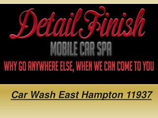 Car Wash East Hampton 11937