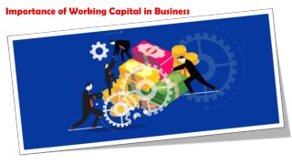 Importance of working capital in business