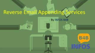 Reverse Email Append Service | Reverse Email Append | Infos B4B