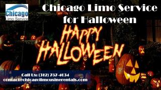 Chicago Limo Service for Halloween
