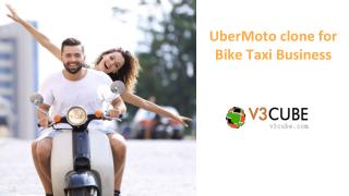 UberMoto clone for Bike Taxi Business