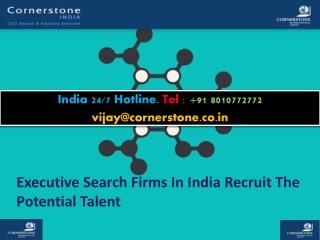 Executive Search Firms In India Recruit The Potential Talent