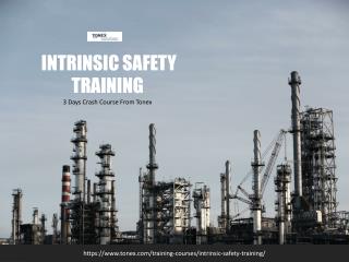 Intrinsic safety training and courses : Tonex