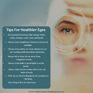Learn Some Tips To Get Healthy Eyes