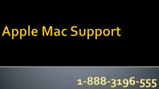 Apple Mac Support