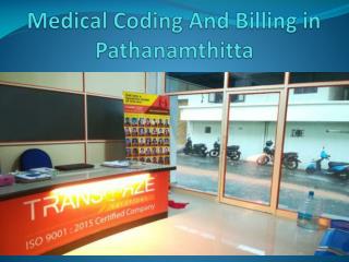 Medical Coding And Billing in Pathanamthitta