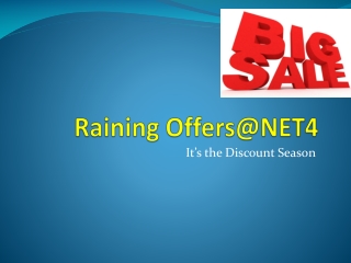 Raining Offers@NET4