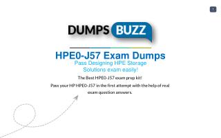 HP HPE0-J57 Dumps Download HPE0-J57 practice exam questions for Successfully Studying