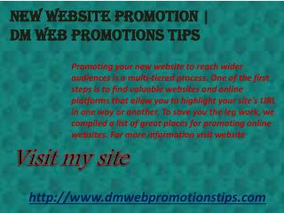 Best SEO Sites in 2018 | DM Web Promotions Tips