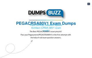 Some Details Regarding PEGACRSA80V1 Test Dumps VCE That Will Make You Feel Better