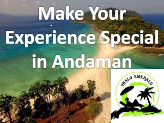 Make Your Experience Special in Andaman