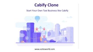 Cabify clone