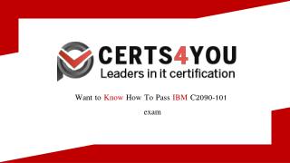C2090-101 Exam Dumps