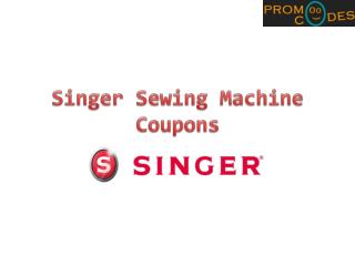 Singer Coupons