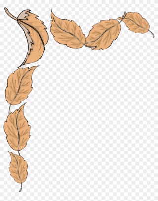 10 Fall Leaves Border Clipart - Fall Leaves Border