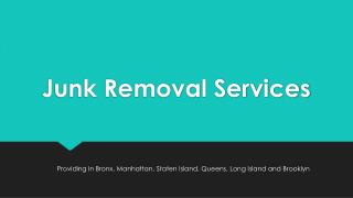 Junk Removal Services