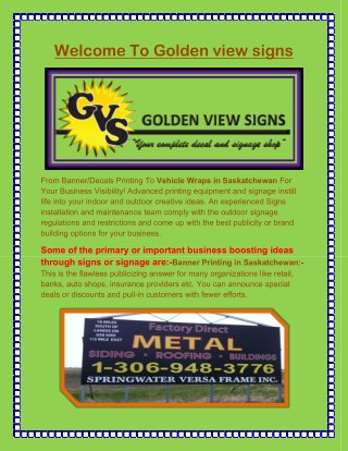 LED Signs Saskatchewan, Backlit Sign Service Canada - www.gvsigns.ca