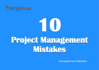 10 Project Management Mistakes
