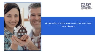 Benefits of USDA Home Loans for First-Time Home Buyers