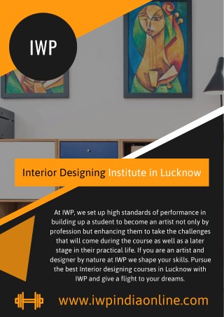 Interior Designing Institute in Lucknow