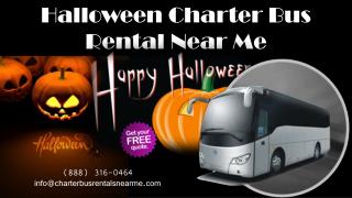 Halloween Charter Bus Rentals Near Me