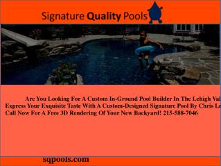 Custom Pools