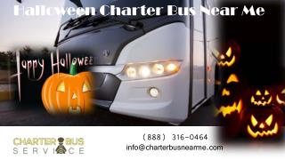 Halloween Charter Bus Near Me