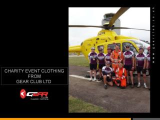 Finest Charity Event Clothing Buy at Gearclub.co.uk