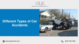 Different types of car accidents