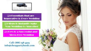 5 Essentials that are Imperative to Every Wedding-(888) 748-4929