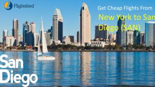 Upto 30% Off On Flights From New York to San Diego
