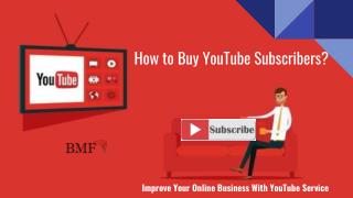 How to Buy YouTube Subscribers