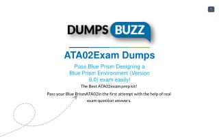 Purchase REAL ATA02 Test VCE Exam Dumps