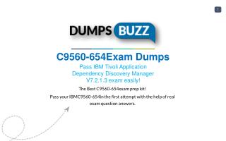 Valid C9560-654 Braindumps with C9560-654 Practice Test sample questions