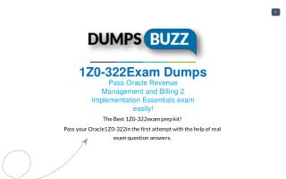 New 1Z0-322 VCE exam questions with Free Updates