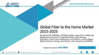 Fiber to the Home (FTTH) Market Research Report 2018
