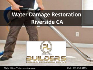 4 Ways of Deal with Water Damage Restoration at Riverside