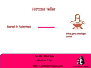 Astrologer Shiva guru - Love and Marriage Problems Consultant in Sydney.