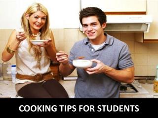 Cooking Tips For Students