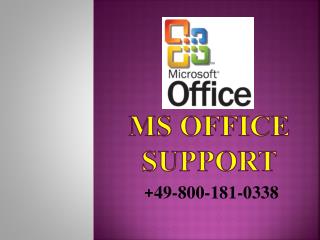 Ist Microsoft Office Customer Support Nummer 49-800-181-0338 Genug Für Die Hilfe?