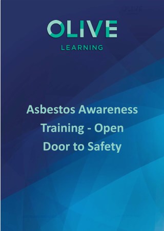 Asbestos Awareness Training - Open Door to Safety