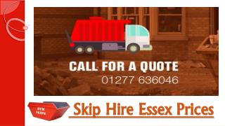 Skip Hire Essex Prices