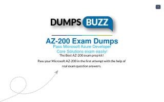 AZ-200 VCE Dumps - Helps You to Pass Microsoft AZ-200 Exam