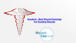 Duoderm - Best Wound Dressings For Exuding Wounds